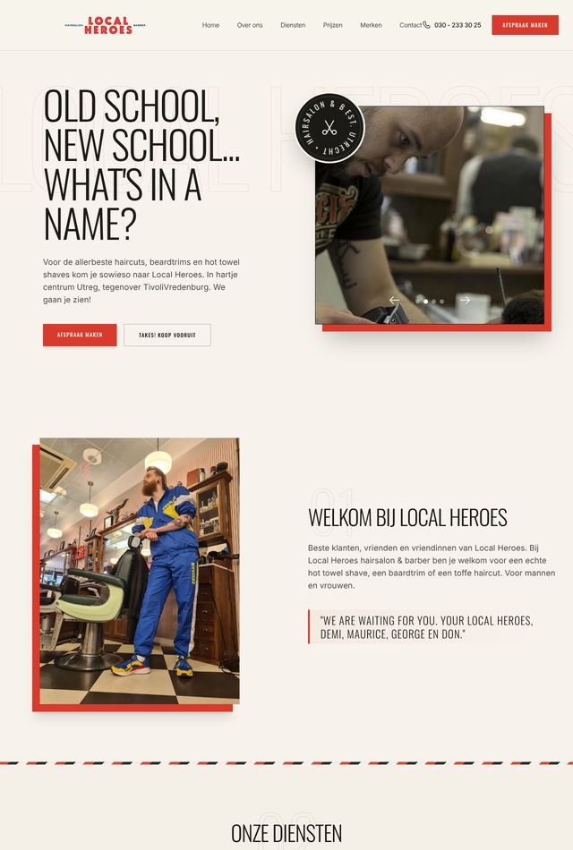 Ontwerp voor Local Heroes