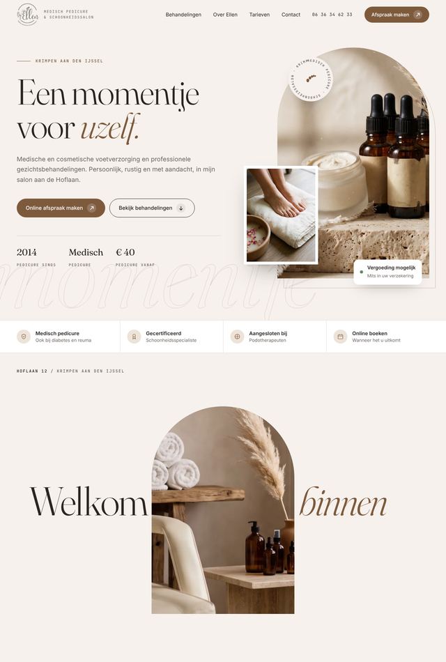 Ontwerp voor Salon bij Ellen