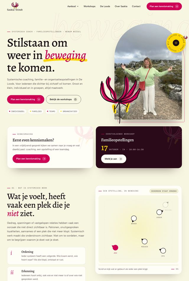 Ontwerp voor Saskia Stindt